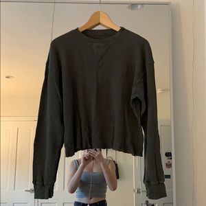 BRANDY MELVILLE THERMAL LONG SLEEVE TOP
